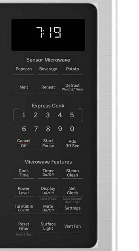 GE® 1.9 Cu. Ft. Stainless Steel Over The Range Microwave-1