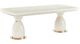 Michael Amini® Lisbon Silken Matte Cream Dining Table-0