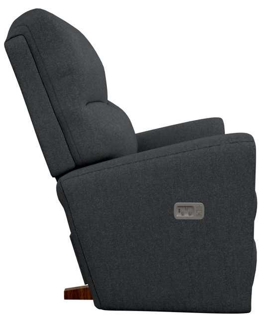 La-Z-Boy® Hawthorn Navy Power Rocking Recliner with Headrest-2