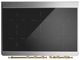 Ilve® Majestic III 40" Midnight Blue Pro Style Induction Range with Triple Glass Door and Brass Trim-3