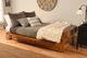 Kodiak Furniture Monterey Twill Gray/Butternut Full Storage Futon with Mattress-4