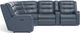 Flexsteel® Arlo Blue Reclining Sectional-0