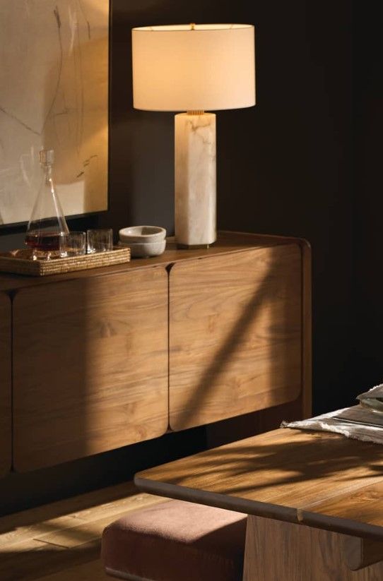 Rowe® Nova Light Brown Credenza-2