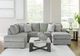 Signature Design by Ashley® Casselbury 2-Piece Cement Left-Arm Facing Sectional with Chaise-3