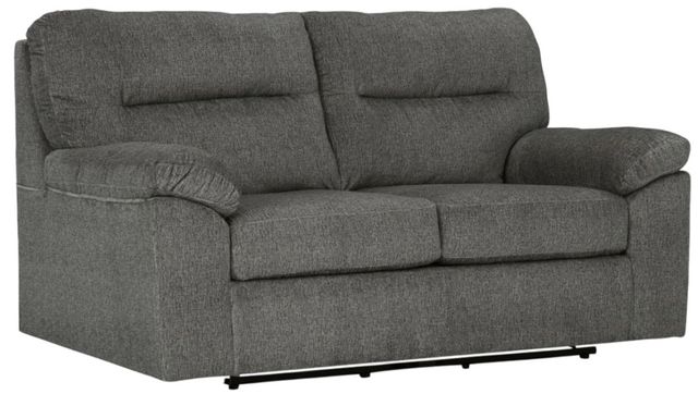 Signature Design by Ashley® Bindura Mineral Glider Loveseat