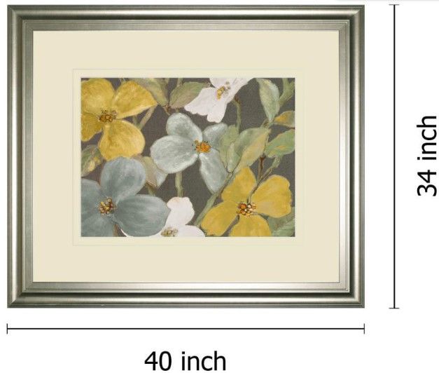 Classy Living Lanie Loreth Garden Party In Gray 2 Wall Art-2
