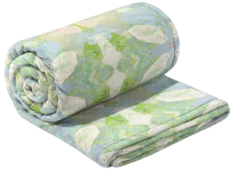 Laura Park Designs Fleece Flannel Blanket