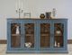 International Furniture Direct Marlin Blue Console-2