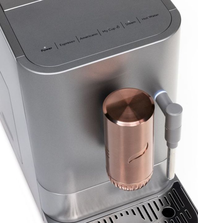 Café™ AFFETTO Steel Silver Automatic Espresso Machine and Frother-4