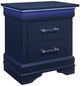 Global Furniture USA Charlie 4-Piece Blue Twin Bedroom Set-3