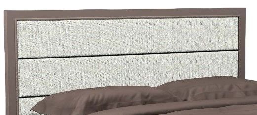 Country View Woodworking Customizable American Modern Queen Upholstered Panel Bed-1