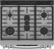 GE Profile™ 30" Fingerprint Resistant Stainless Steel Slide In Natural Gas Range-3