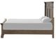 Furniture of America® Huddersfield Dark Walnut Eastern King Panel Bed-2