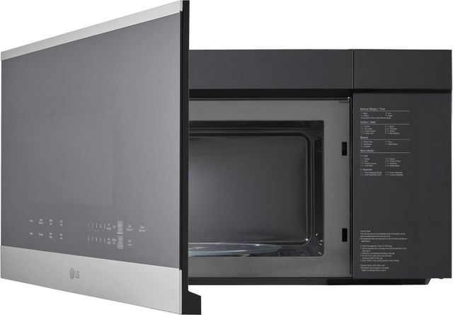 LG 2 Cu. Ft. PrintProof® Stainless Steel Over The Range Microwave with EasyClean®-5