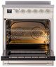 Ilve® Nostalgie II Series 30" Antique White Pro Style Induction Range-1