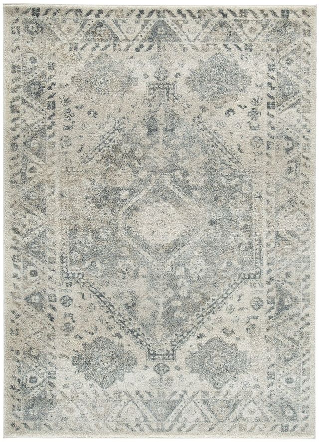 Signature Design by Ashley® Precia Gray/Cream 8'x10' Large Area Rug