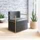 Zuo® Modern Xander Gray Accent Chair-4