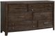 Bernards Fulton Brown Dresser-0