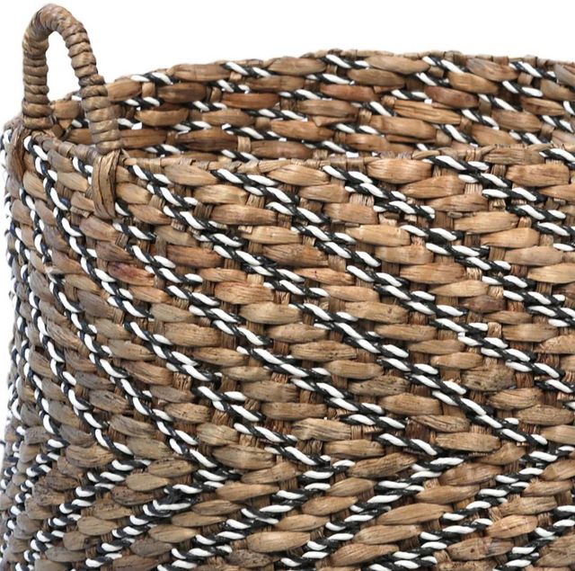 Dovetail Furniture Raeni Black/Natural/White Basket-1