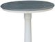 John Thomas Furniture® Dining Essentials Heather Gray/White Dining Table with Extension-1