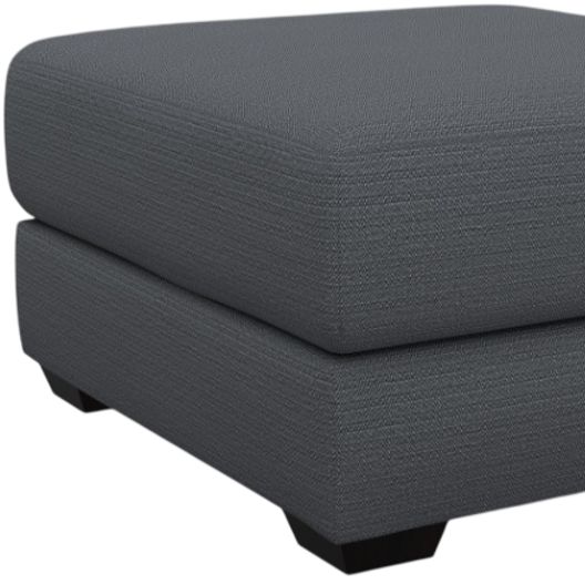 Corinthian Furniture Pinnacle Storm Ottoman-1