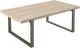 Modus Furniture Ariela Natural Coffee Table with Bronze Base-0