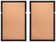 A & B Home Luciana 2-Piece Beige/White Shadow Box Wall Decor Set-5
