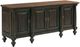 Kincaid® Bridgetown Harrison Black/Heritage Maple Media Console-0