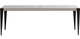 Ratana Genval Black Aluminum Rectangular Dining Table-0