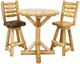 Best Craft Furniture W11 White Cedar 30" Swivel Bar Stool-1