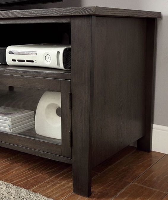 Furniture of America® Alma Gray 72" TV Stand-2