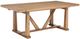 Coaster® Middleton Natural Brown 106" Extension Leaf Dining Table-0
