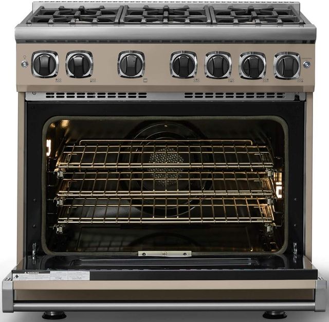 Viking® 7 Series 36" Nantucket Pro Style Liquid Propane Gas Range-1