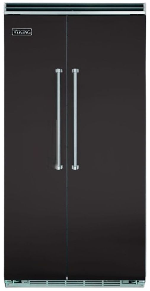 Viking® 5 Series 42 in. 25.3 Cu. Ft. Onyx Built In Side-by-Side Refrigerator