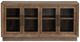 Crestview Carver Stained Brown 4-Door Sideboard-1
