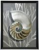 Stylecraft Shell II Black/Gray/Silver Wall Art -0