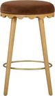 TOV Furniture Oodle Bronze/Natural Bar Stool-3