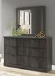 Signature Design by Ashley® Shaehartin Dark Brown Dresser and Mirror-1