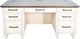 Sunny Designs™ Pasadena Buckskin/Marble White Desk-2