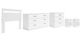 Signature Design by Ashley® Flannia 5-Piece White Full Panel Headboard Bedroom Set-0