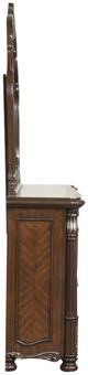 New Classic® Home Furnishings Bella Notte Mahogany Brown Dresser and Mirror-4