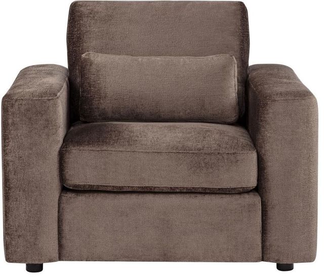 Coaster® Amador Chocolate Upholstered Track Arm Accent Chair-1