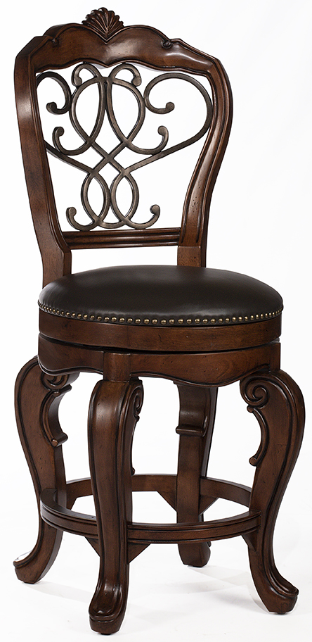 Halbrooke Collection Hillsdale Furniture Halbrooke Swivel Counter