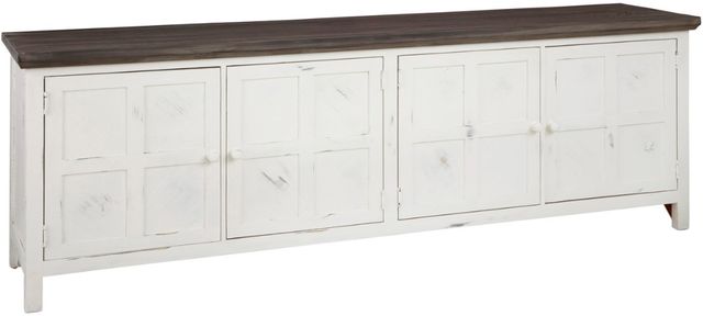 aspenhome® Mesa Antique White 86" Console-0