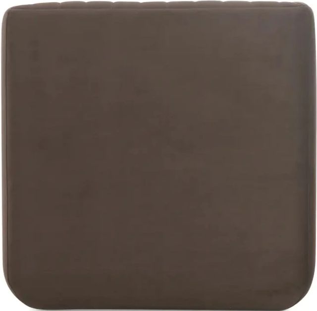 Moe's Home Collection Jane Brown Velvet Dining Arm Chair-1