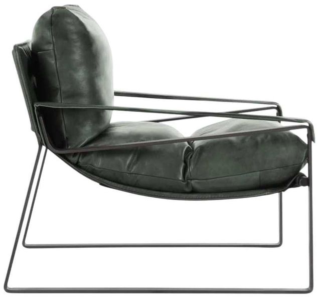 Classic Home Morgan Forest Green Accent Chair-3