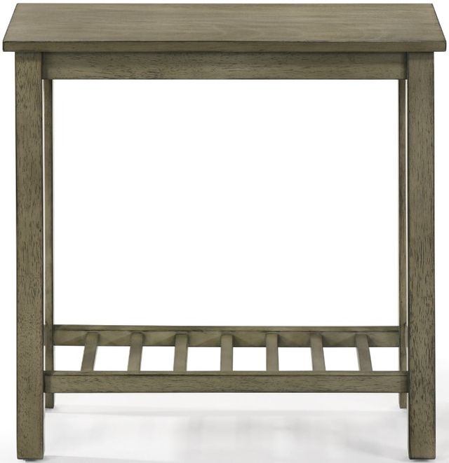New Classic® Home Furnishings Eden Gray Chairside Table-1