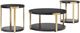 Signature Design by Ashley® Shylore 3-Piece Black Occasional Table Set with Brass Accents-0