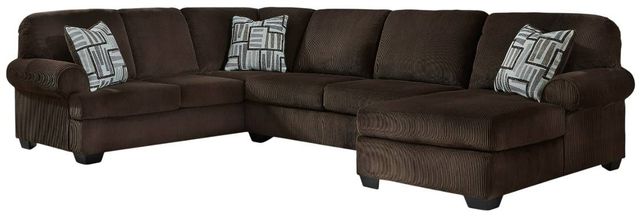 Signature Design by Ashley® Kimlee 3-Piece Chocolate Right-Arm Facing Sectional and Chaise-0