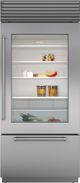 Sub-Zero® 21.6 Cu. Ft. Stainless Steel Built In Bottom Freezer Refrigerator-0